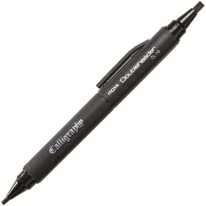 Itoya Doubleheader Calligraphy Pen Black