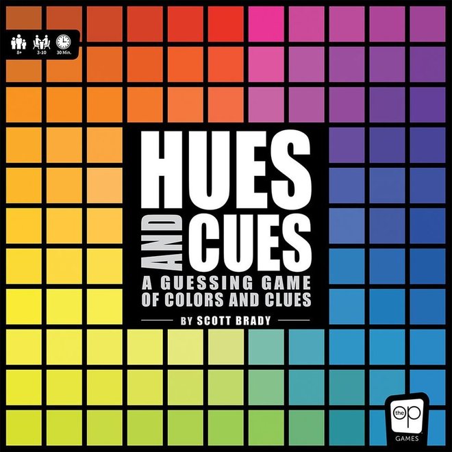SOLD OUT --- BESTSELLER - Hues and Cues: A Guessing Game of Colors and Clues