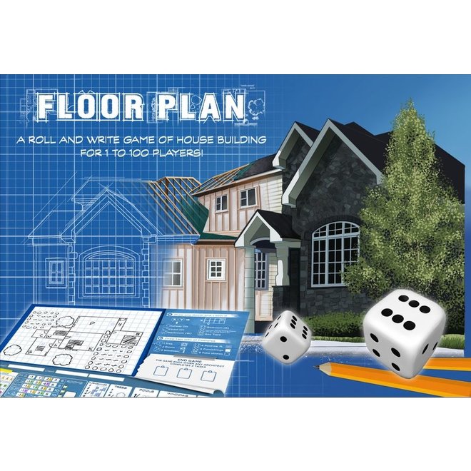 Floor Plan Roll & Write Design Game
