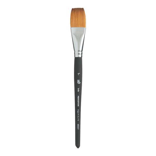 Princeton Aqua Elite Synthetic Kolinsky Sable Watercolour Brushes, One Stroke 1''