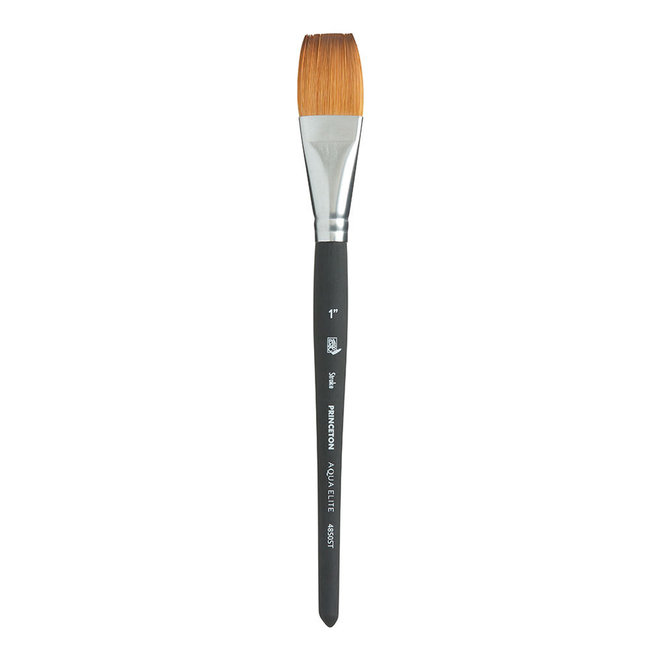 Princton Aqua Elite Synthetic Kolinsky Sable Watercolour Brushes, One Stroke 1''