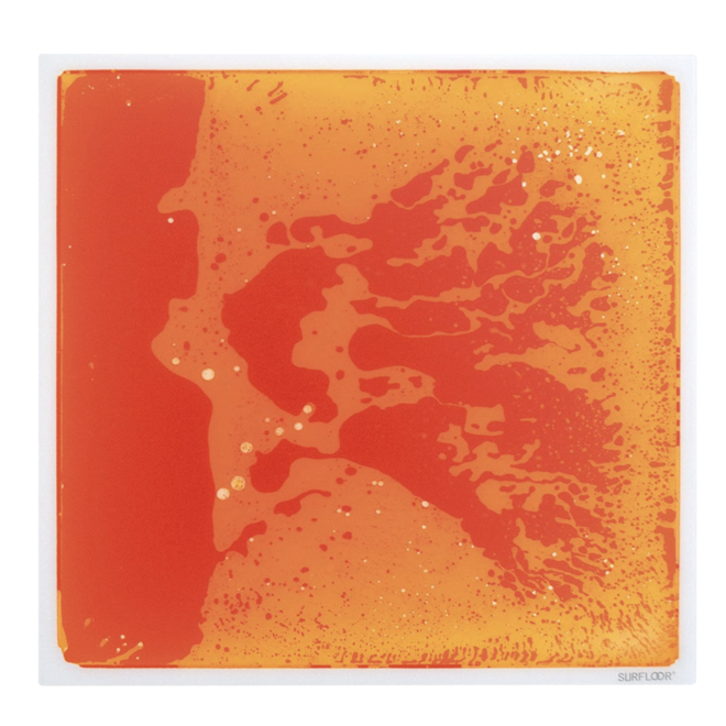 Surfloor Liquid Sensory Tile - Orange