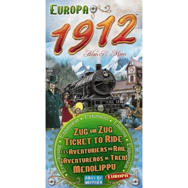 TICKET TO RIDE EXPANSION: EUROPA 1912