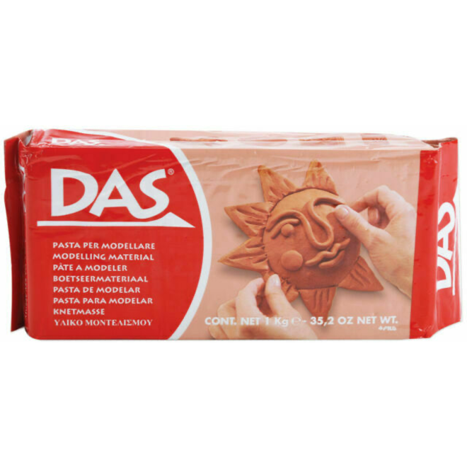 Das Clay Air Dry Clay - 2.2 lbs Terracotta