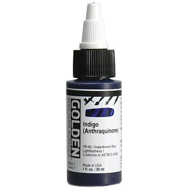 Golden High Flow 1Oz Indigo (Anthraquinone) Series 7