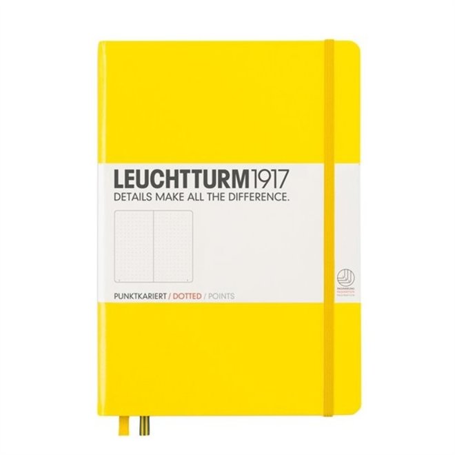 Leuchtturm1917 Notebook Medium Dotted Lemon