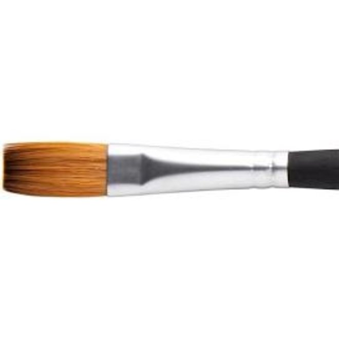 Princeton Aqua Elite Synthetic Kolinsky Sable Watercolour Brushes Oval Wash 1/2''