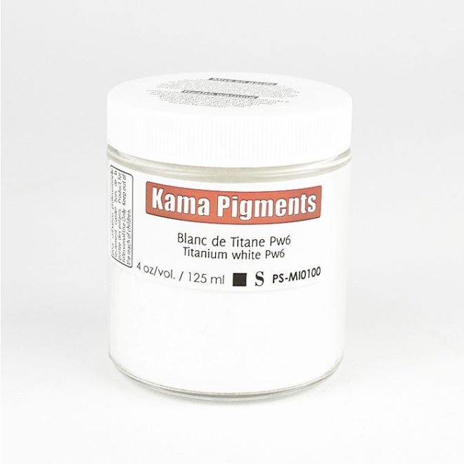 Kama Pigments Titanium White PW6 4oz