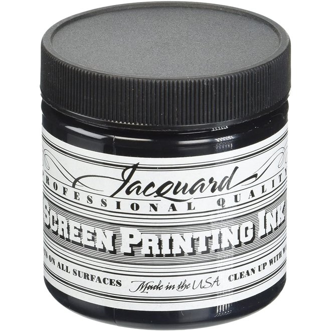 Jacquard Professional Screen Printing Ink 4Oz Black