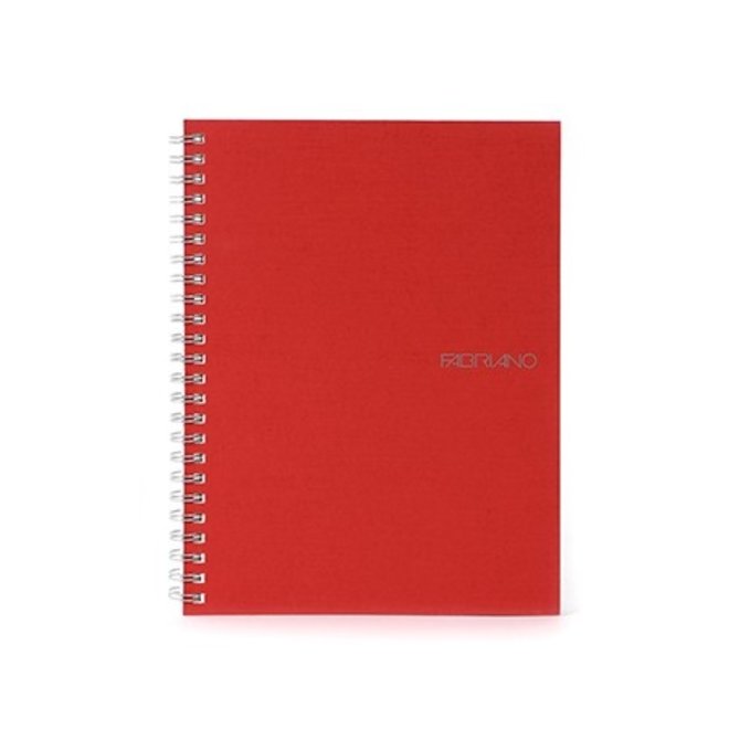 Fabriano Ecoqua Dot Grid Pad Elastic 4X6 A6 Red