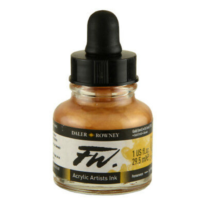 Daler Rowney Fw Acrylic Ink Gold (Imit) 1Oz