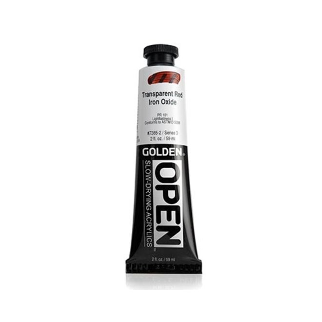 Golden Open 2Oz Transparent Red Iron Oxide Series 3