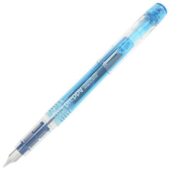 Platinum Preppy Fountain Pen Blue Black 03 F
