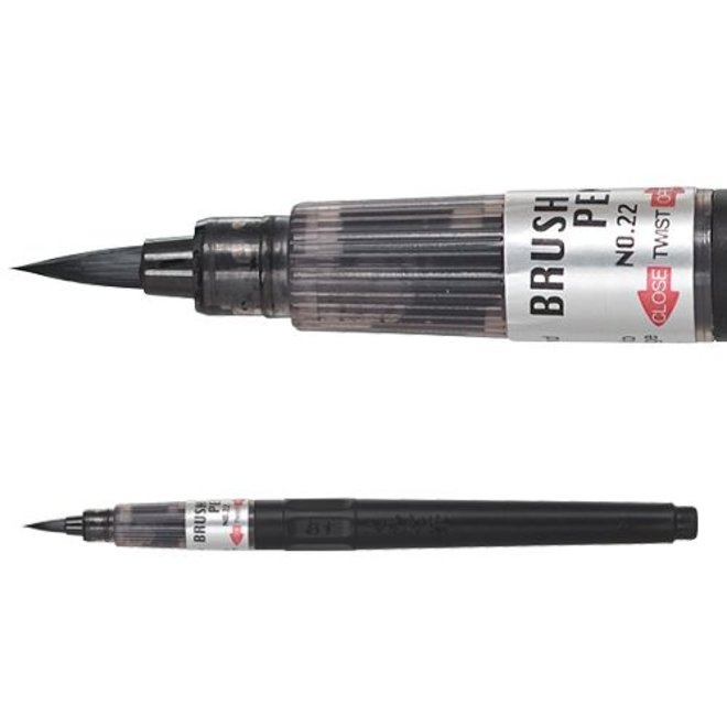 Kuretake Zig Cartoonist Brush Pen No. 22 – The Net Loft Traditional  Handcrafts