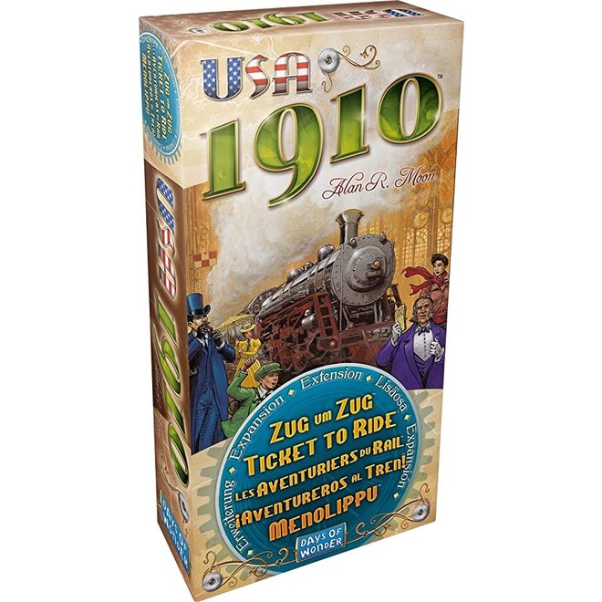 TICKET TO RIDE EXPANSION: USA 1910