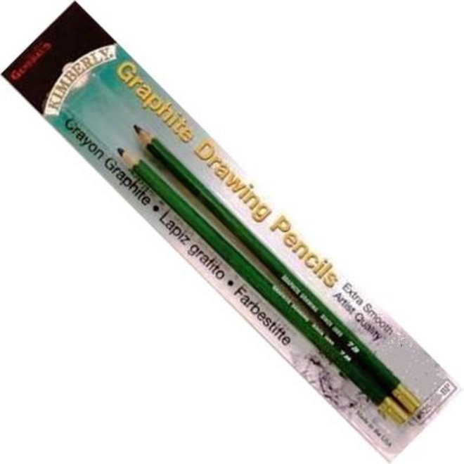 GENERALS KIMBERLY GRAPHITE DRAWING PENCIL 8B 2 pack