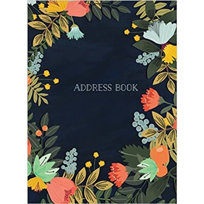 Flora Address Book 5.25X3.5