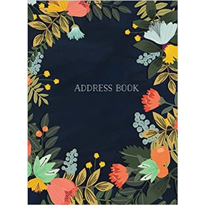 FLORA ADDRESS BOOK 5.25X3.5