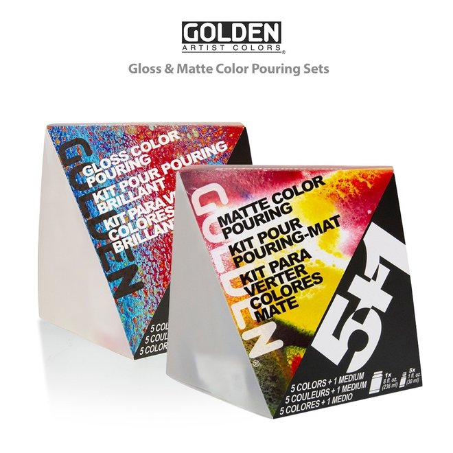 Golden Gloss Color Pouring Set