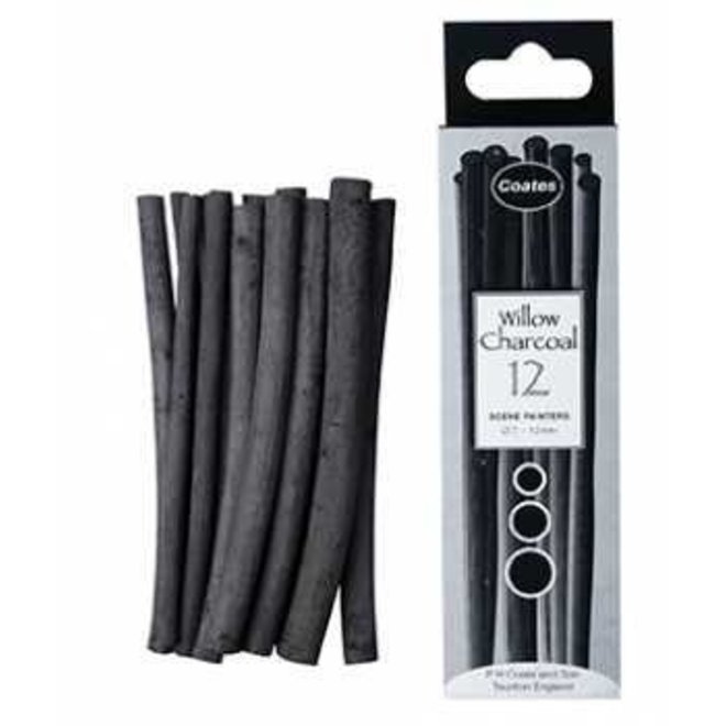Scene Painters Willow Charcoal 12Pk