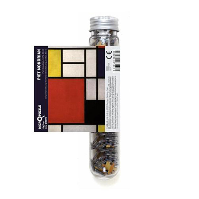 Micropuzzle: Piet Mondrian