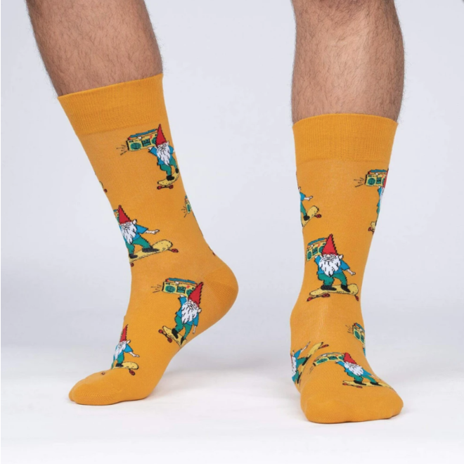 Sock it to Me: Men's Crew Gnarly Gnome