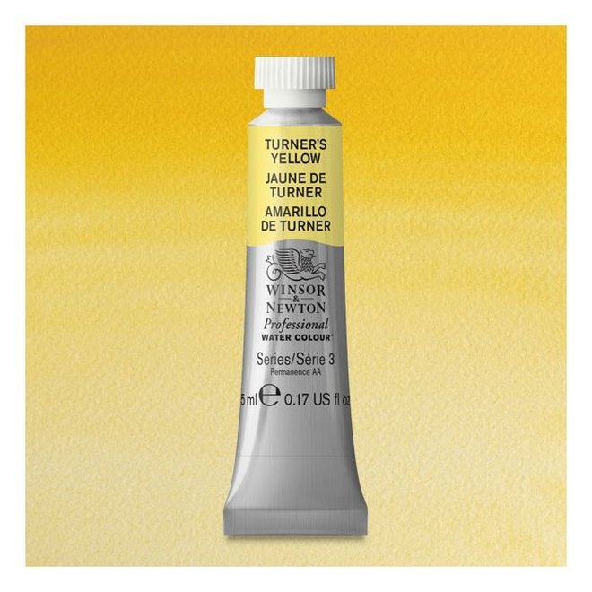 W&N ARTIST'S WATER COLOUR 5ML TURNER'S YELLOW