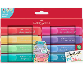 Faber-Castell Textliner Pastel 8pk