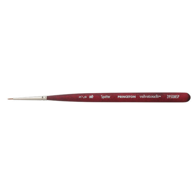 Princeton Velvetouch Mixed Media Brush - Mini Spotter 3/0