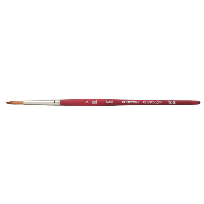 Princeton Velvetouch Synthetic Mixed Media Brush - Round 2