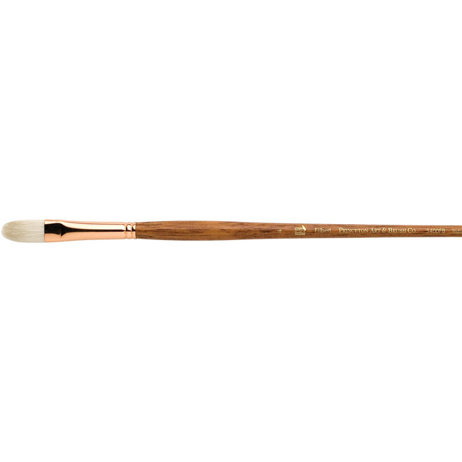 Princeton Refine Natural Bristle Oil & Acrylic Brushes,  S Filbert 4