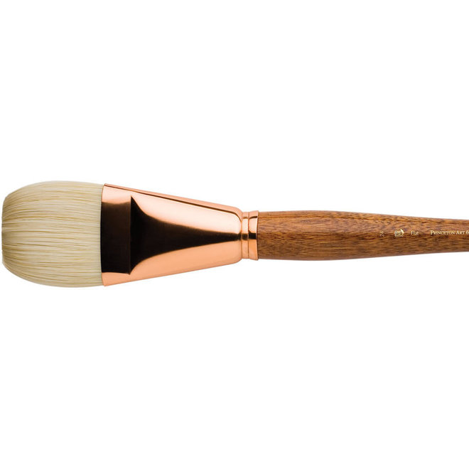 Princeton Natural Bristle Oil & Acrylic Brushes,  Brush Flat  16