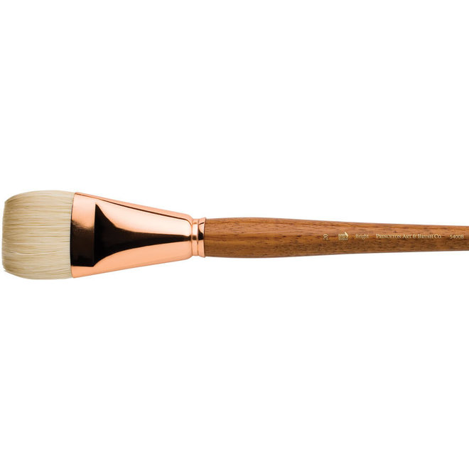 Princeton Refine Natural Bristle Oil & Acrylic Brushes,  Bright 6