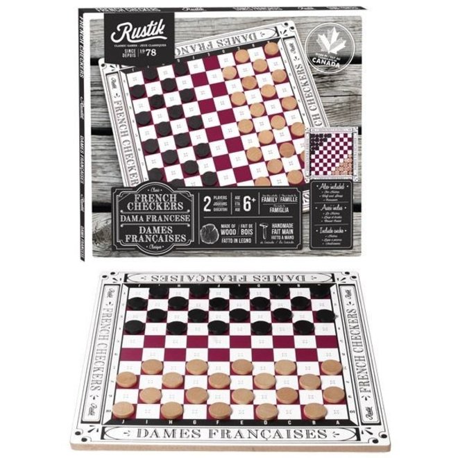 Rustik French Checkers