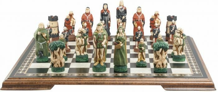 Medieval Times Robin Hood set of chess men pieces NEW - NO Board