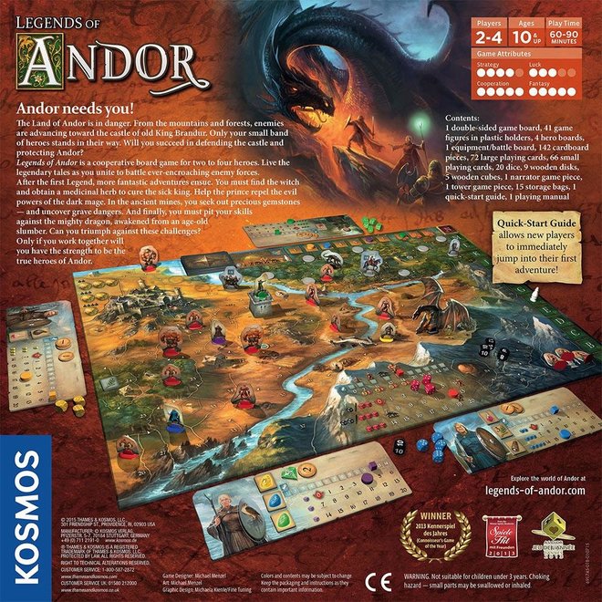 Thames And Kosmos Legends Of Andor