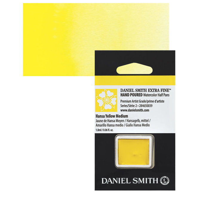 Daniel Smith Watercolour 1/2 Pan Hansa Yellow Medium