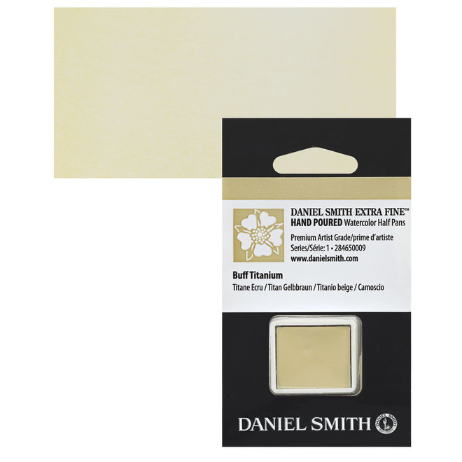 Daniel Smith Watercolour 1/2 Pan Buff Titanium