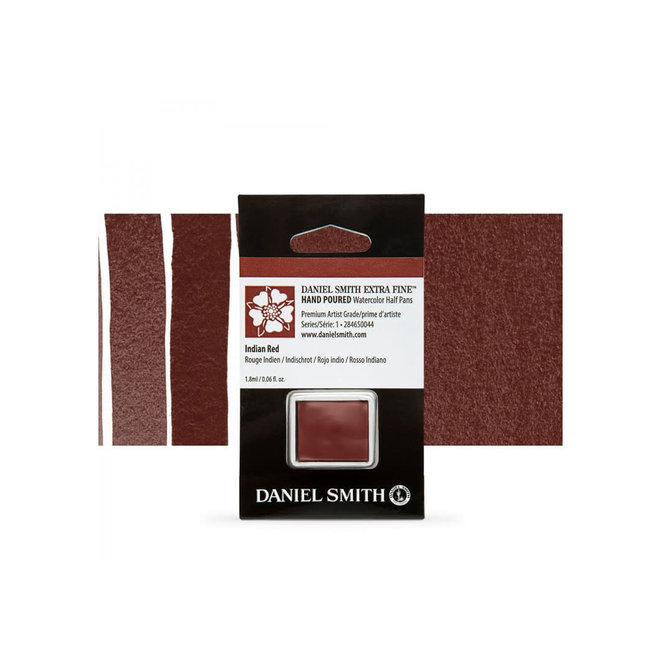 Daniel Smith Watercolour 1/2 Pan Indian Red