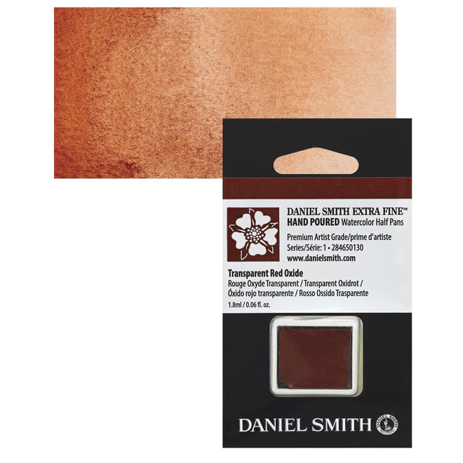 Daniel Smith Watercolour 1/2 Pan TRANSPARENT RED OXIDE