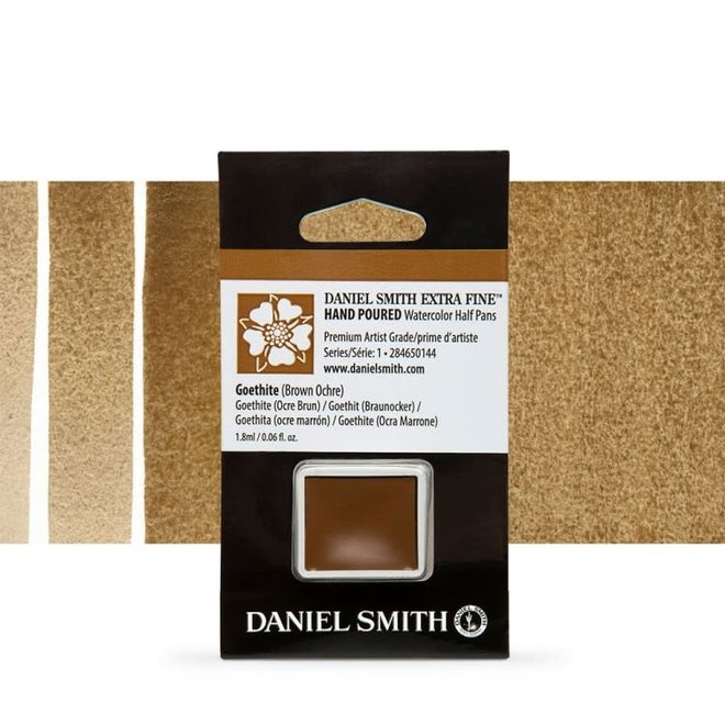 Daniel Smith Watercolour 1/2 Pan Goethite (Brown Ochre)