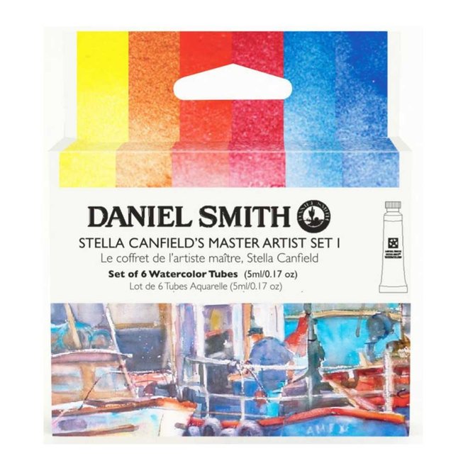 Daniel Smith Watercolour Stella Canfield's 6-Color Master Artist 5ml Tube Set I