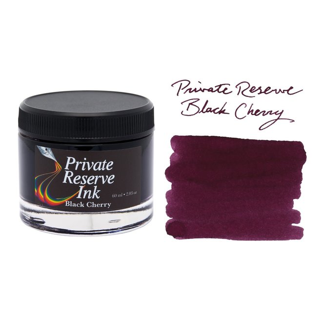 Private Reserve Ink, 60 ml ink bottle; Black Cherry