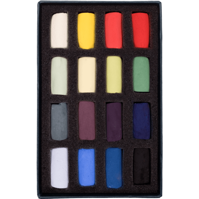 Unison Colour Soft Pastel - Starter Half Stick 16 Box Set