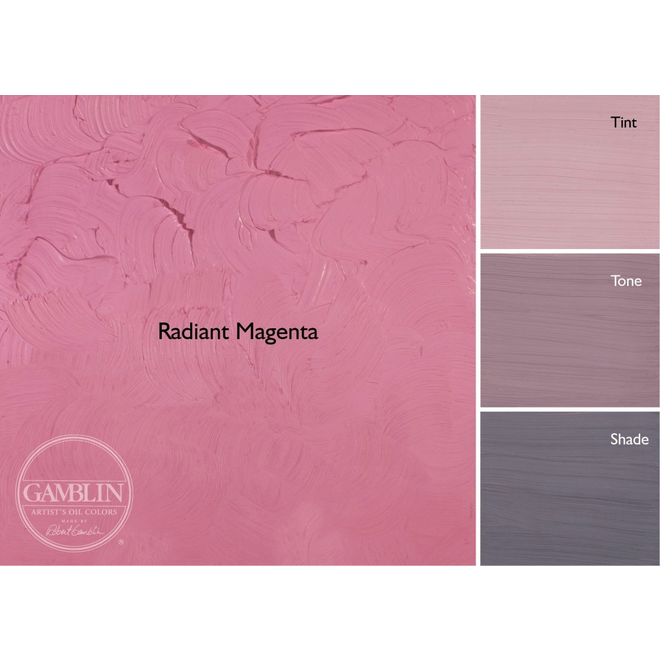 Gamblin Artist'S Oil Colors 37Ml Radiant Magenta