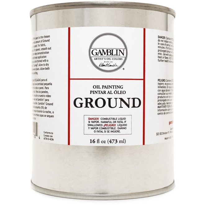 Gamblin Oil Painting Ground 16 fl oz 473 ml