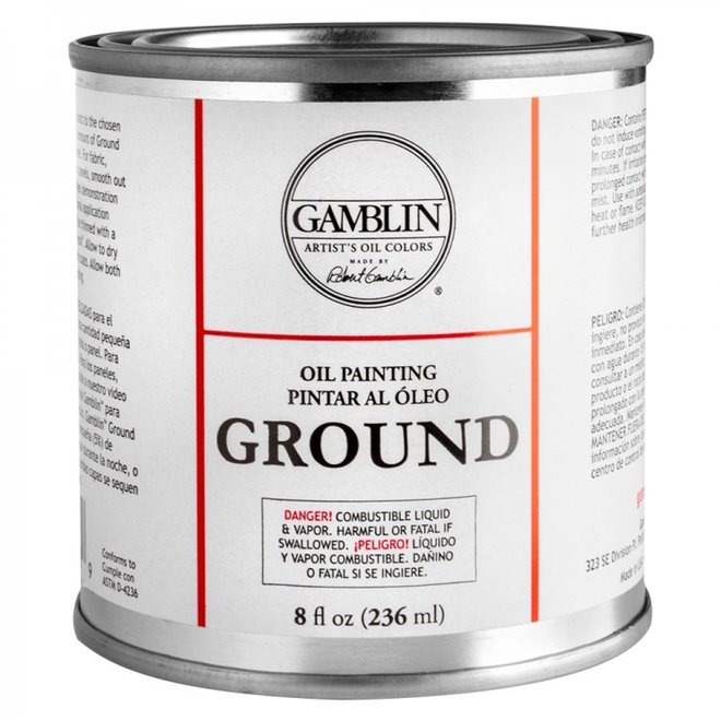 Gamblin Oil Painting Ground 8 fl oz 236 ml
