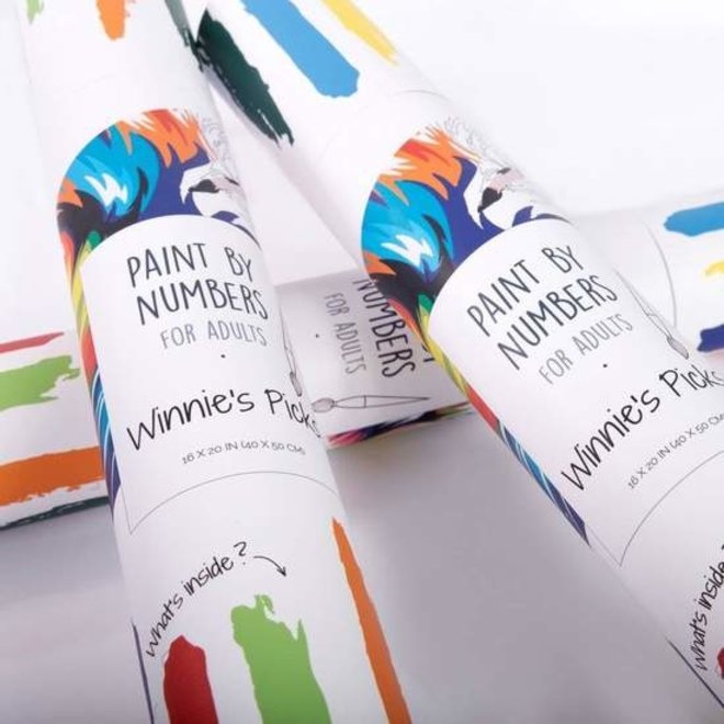 Adult Paint By Numbers Kits, A Norwegian Fjord Cabin - Advanced