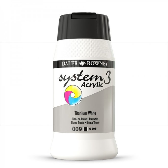 System 3 500Ml Titanium White