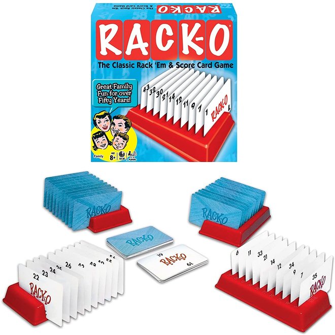 Rack-O - The Classic Rack 'Em & Score Card Game